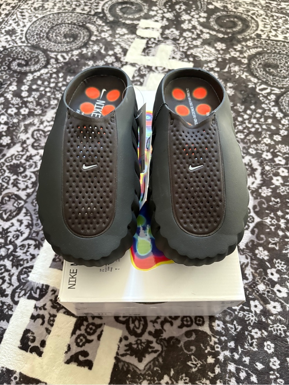 Nike Mind 001 Slides Men Black Chrome